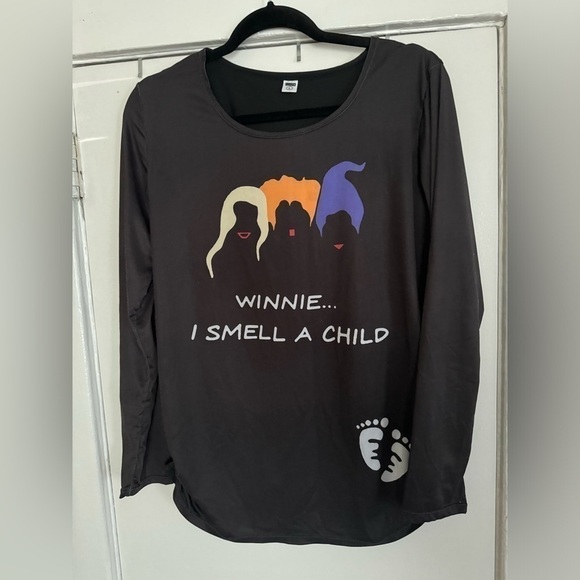 Hocus Pocus Winnie I smell a child pregnancy announcement size Large - Picture 1 of 7